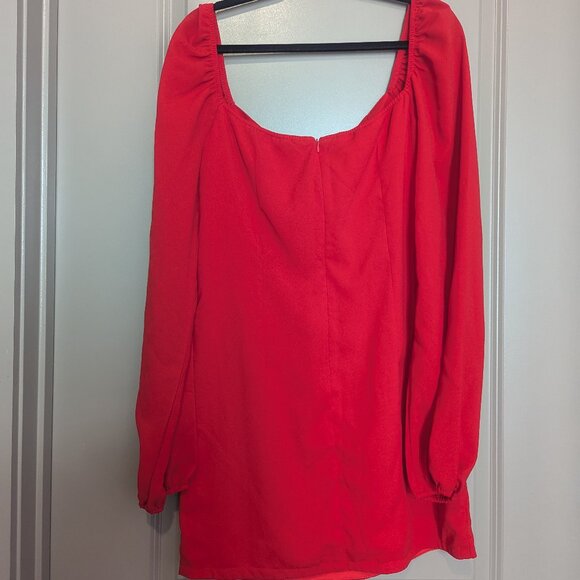 FASHION NOVA Sweet Sayings Mini Dress - Red - Picture 3 of 5